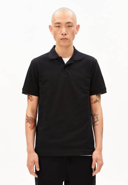 MAARIO POLOSHIRT | black