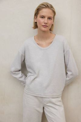 LIGHT GREY ADRAGA T-SHIRT