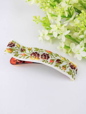 Climbing Roses Hair Clip