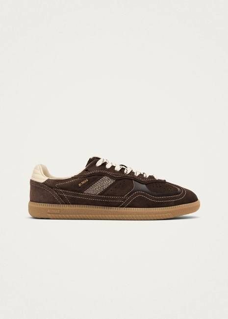 Tb.490 Rife Chocolate Cream Leather Sneakers