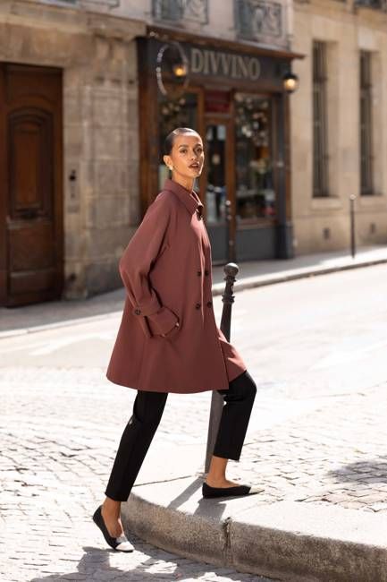 Francine Short Trench Coat