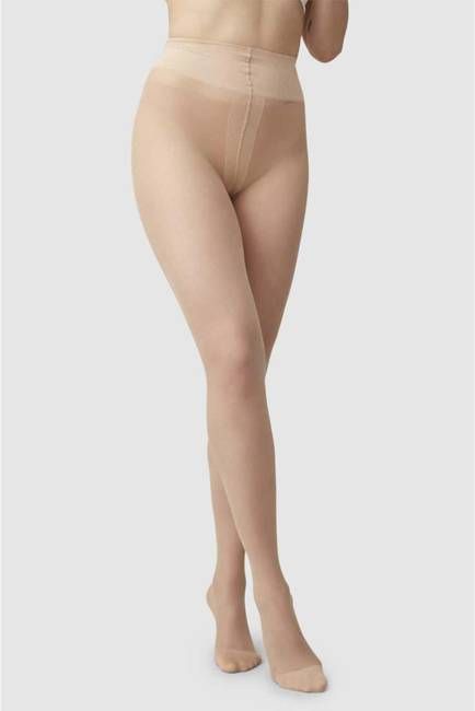 Collant fin résistant nude