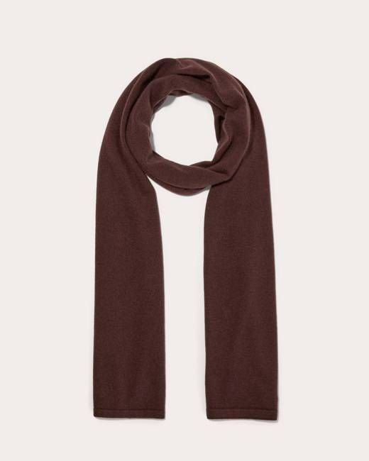 The Cashmere Scarf | Dark Mahogany