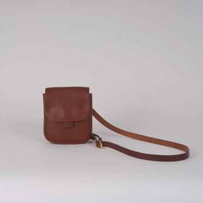 Kate Sheridan Chestnut Orbed Tab Bag