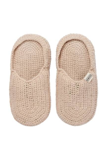 HIDE - Lambswool House Slipper Oat