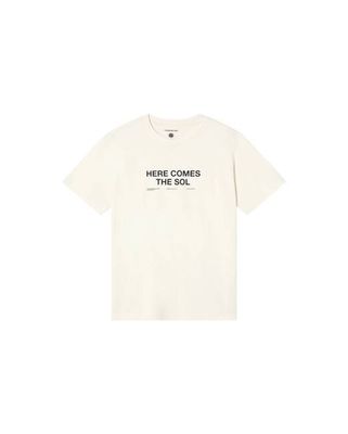White here comes the sol t-shirt