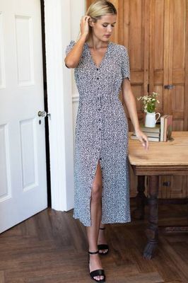 May Short Sleeve Dress - New Leo