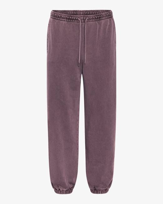 Organic Relaxed Sweatpants - Faded Grape