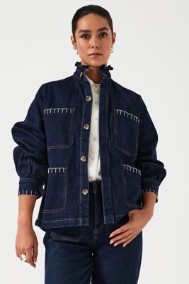 Pablo Denim Jacket in Dark Vintage