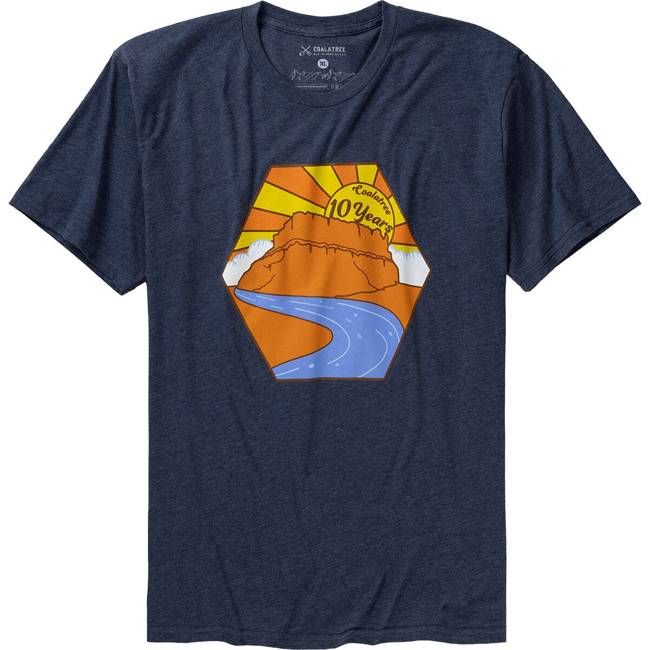 Coalatree 10 Year T-Shirt Decade of Comfort and Advanture - Men's