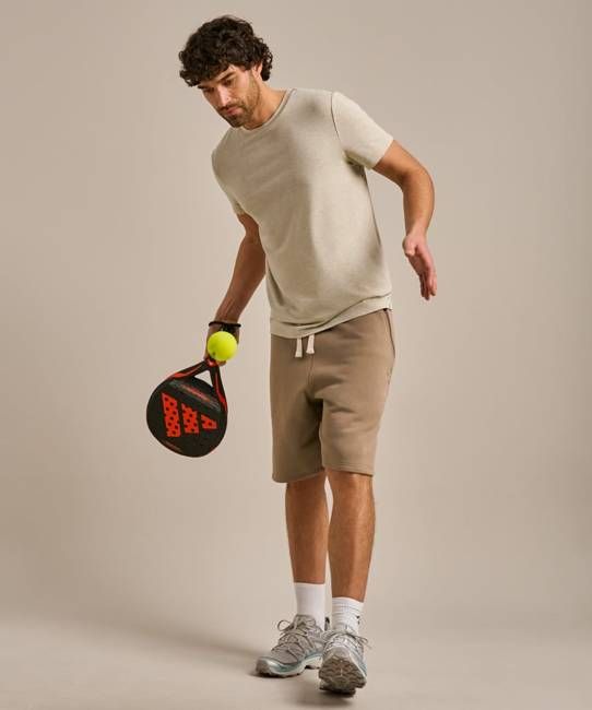 Brush Back Sweat Short