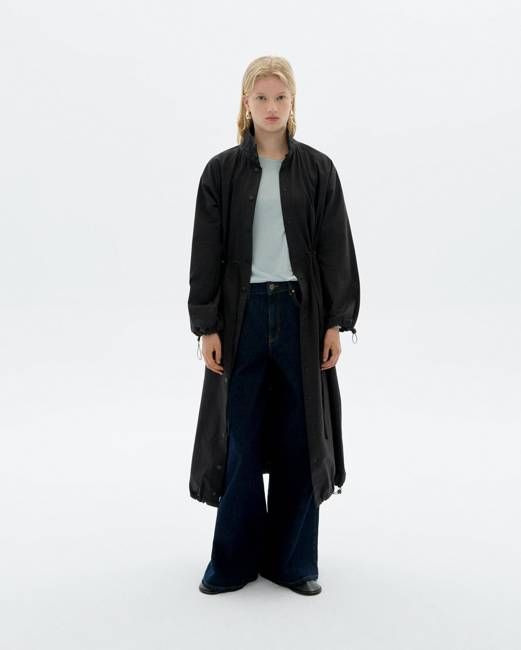 Paper Touch Kusama trench coat