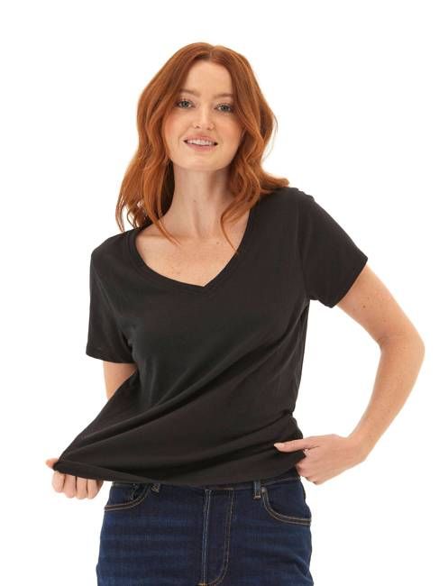 Pattie Triblend V-Neck Tee