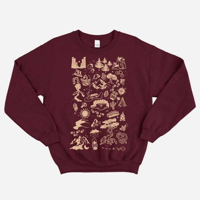 Terra Doodle Sweatshirt (Unisex)