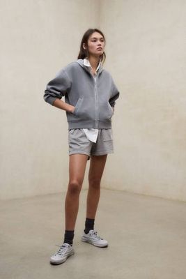 DARK GREY NESS SHORTS