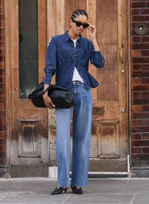 Damaris Bio-Jeanshemd