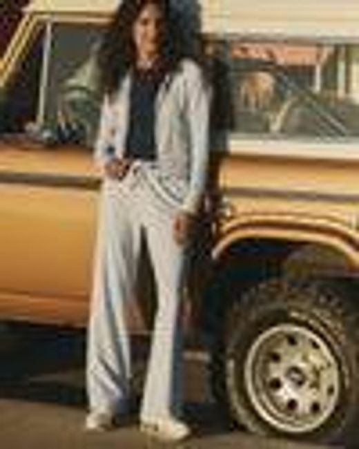 Halo Essential Wideleg | Women's Soft Sky Heather Pants | Vuori