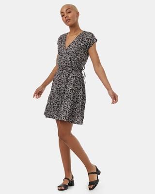 Woven Wrap Dress