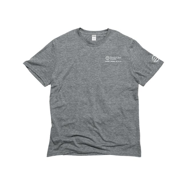 Terrace Glen Village Unisex Heather Grey Tee
