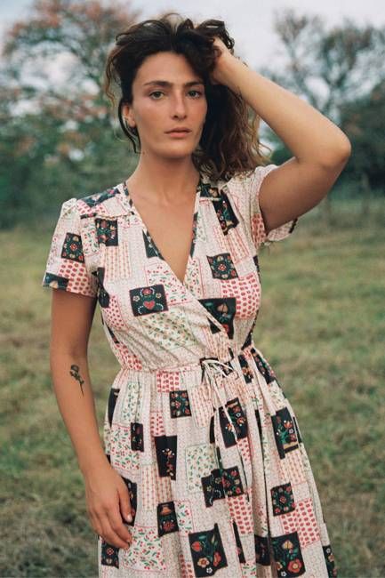 The Dawn Dress Petites | Garden Patchwork