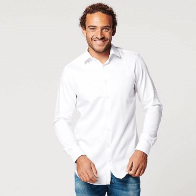 Shirt - Slim Fit - Circular White