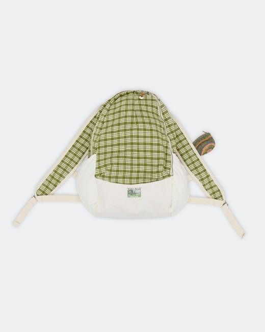Boulder Backpack - Moss Check Handloom