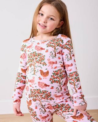 Hen House - Kids PJ Set - Ballet Pink
