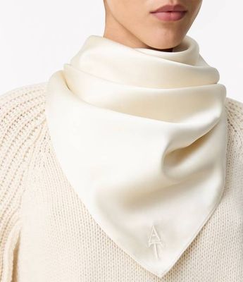 Satin Bandana | Cream