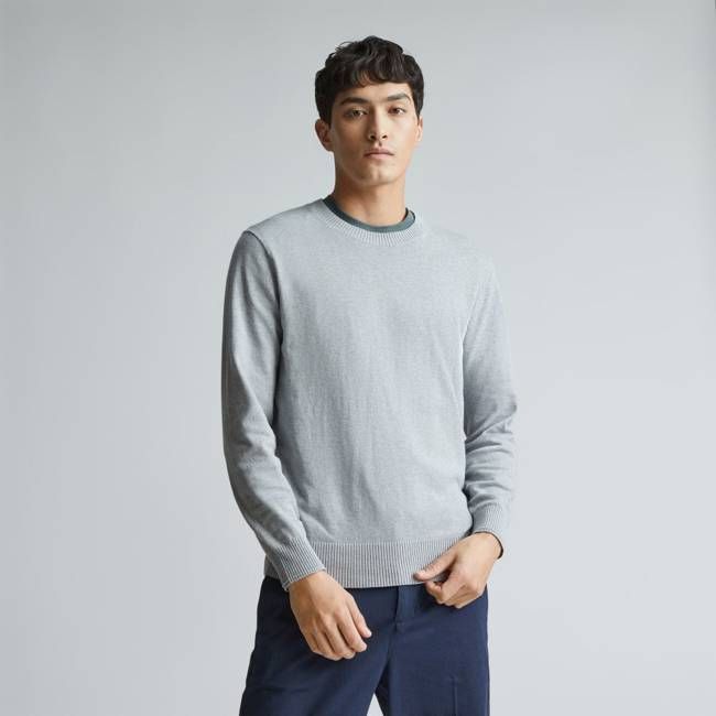 The No-Sweat Sweater | Uniform |  Heathered Grey