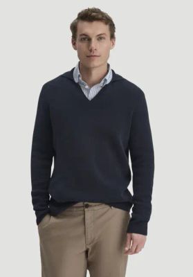 Milano Knit Polo Regular aus Leinen mit Bio-Baumwolle und LENZING™ ECOVERO™ Viskose
