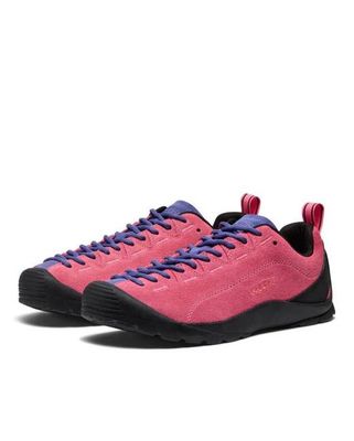 Keen Pink Lemonade/Skipper Blue Suede Trainer