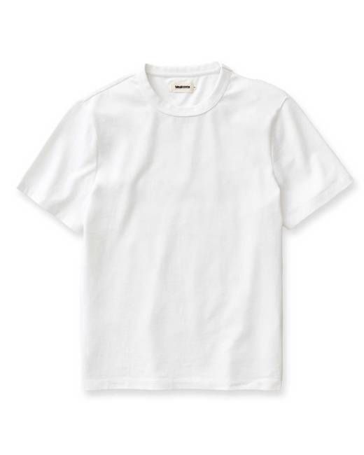 Taylor Stitch The Organic Cotton Shop Tee in White