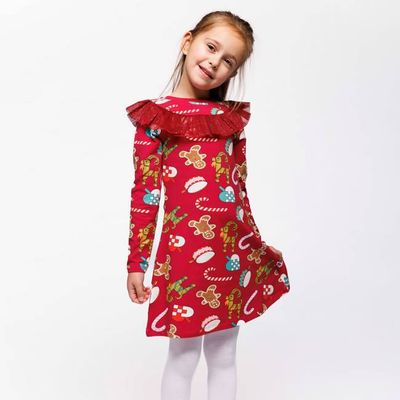 Pinova dress with Christmas decorations