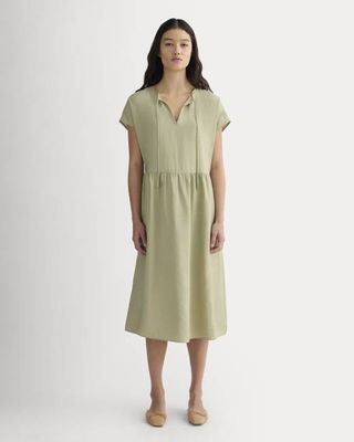The Midi Dress in SoftLuxe | Eucalyptus