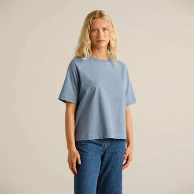DEDICATED - T-shirt Vadstena Base Windward Blue
