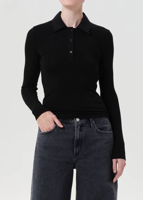 Amos Polo in Black