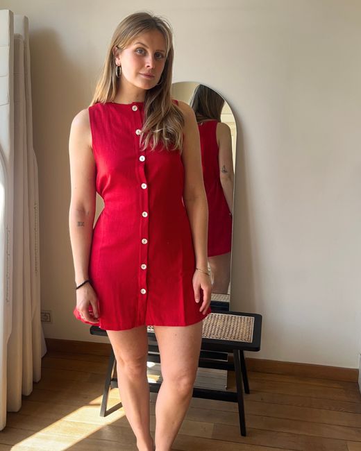 BILLIE dress Red