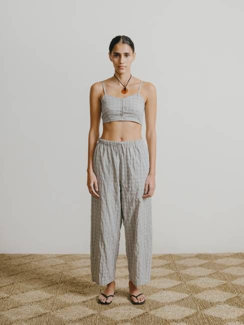 All Day Pant, Japanese Organic Cotton, Picnic