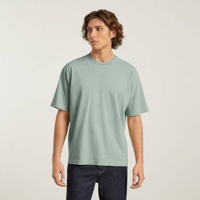 The Everyone Premium Weight Tee | White Sage