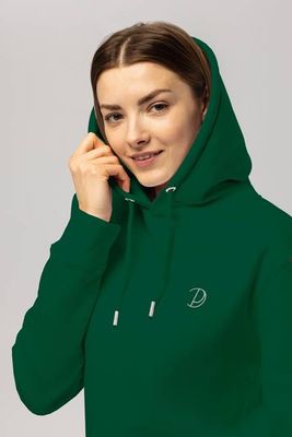 Embroidered Logo Hoodie