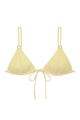 Nico Tie Top in Mellow Yellow