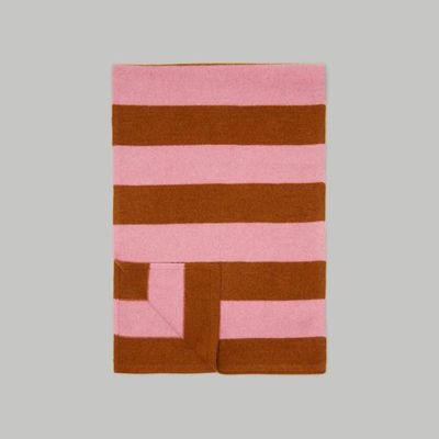 The Cashmere Scarf | Tapenade / Bubblegum