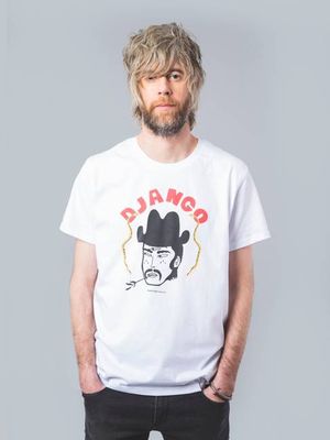 UNISEX DJANGO WHITE ORGANIC COTTON T-SHIRT