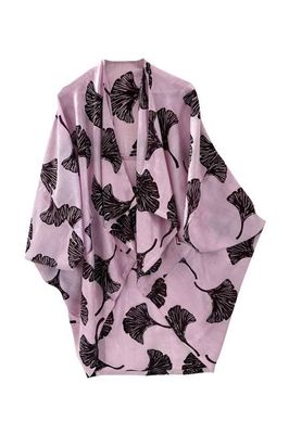 NEW! Peace Silk Kimono Ginko