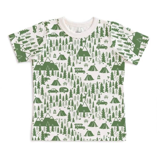 Short Sleeve Tee - Campground Green