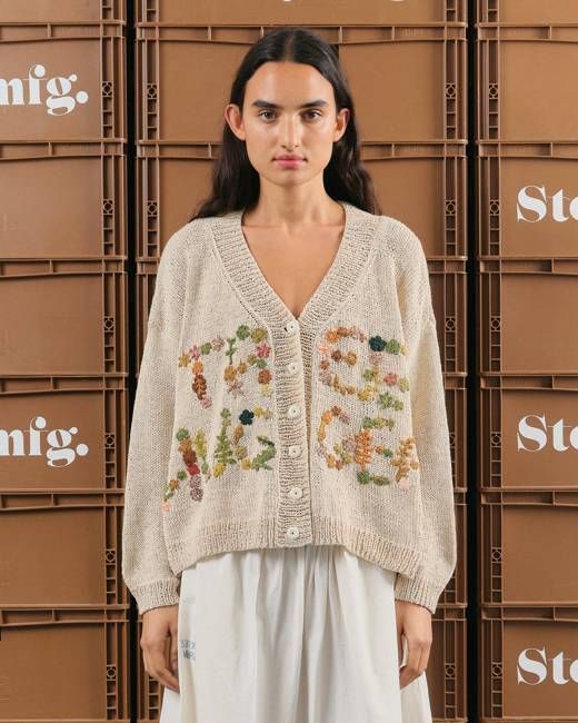 Sunwell Knit Cardigan - Ecru Tree Hugger