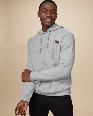 Nepal Embroidered Yak Hoodie