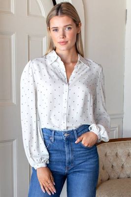 Frankie Blouse - White Swan Diamonds