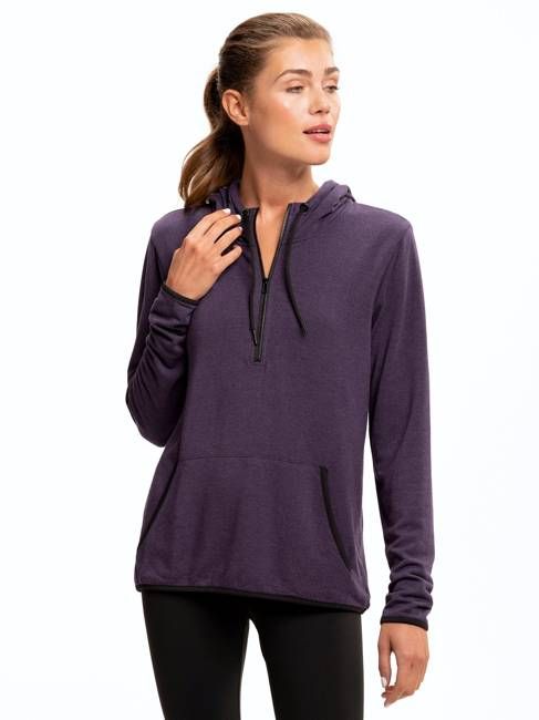 Kyanna FeatherLoop Half Zip Hoodie