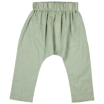 Baggy Pants (Seersucker Stripe) - Green